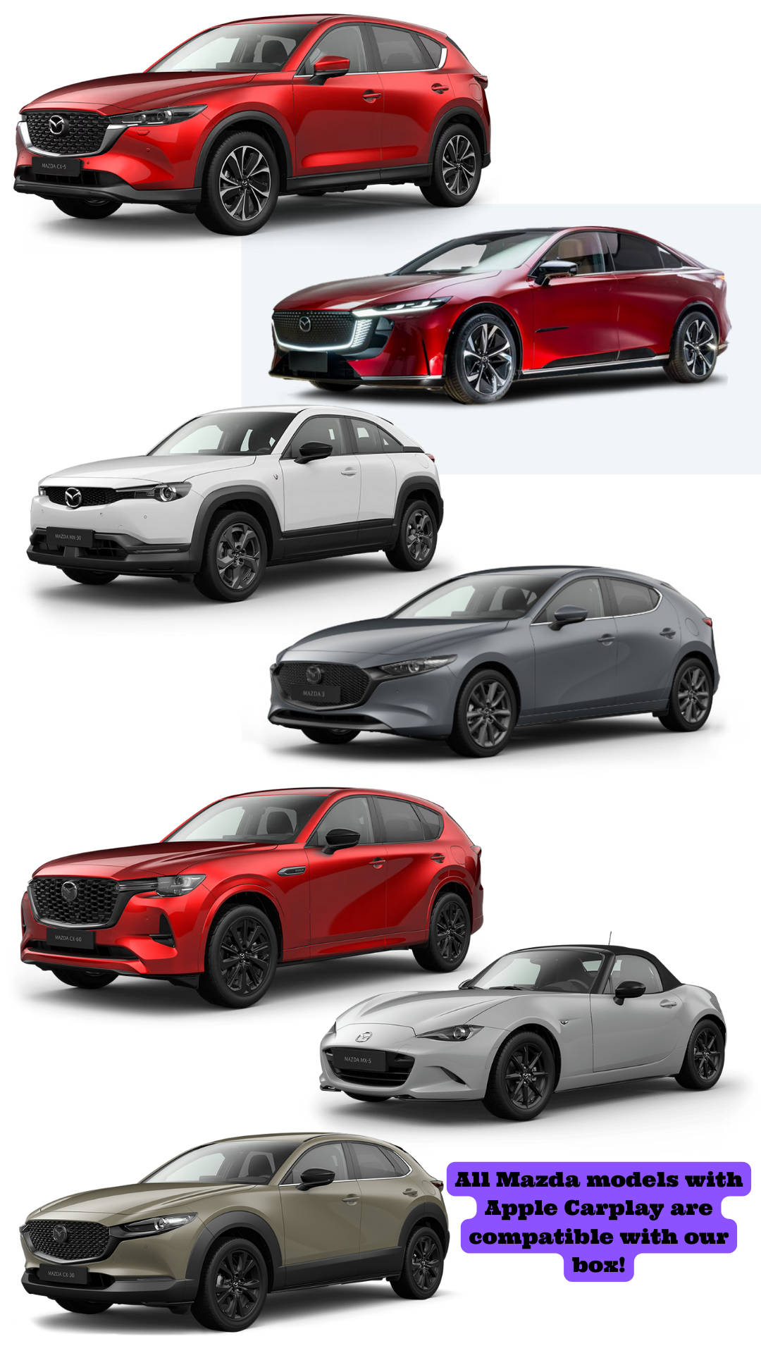 Airidebox for Mazda Cars